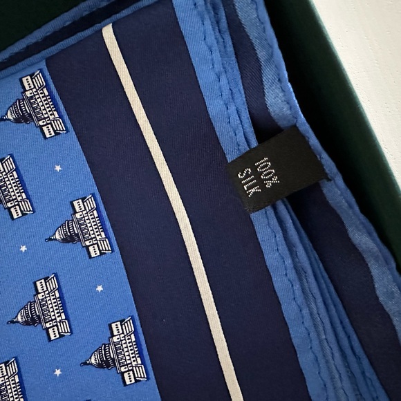 Bird Dog Bay United States Capital Silk Scarf - Picture 2 of 3